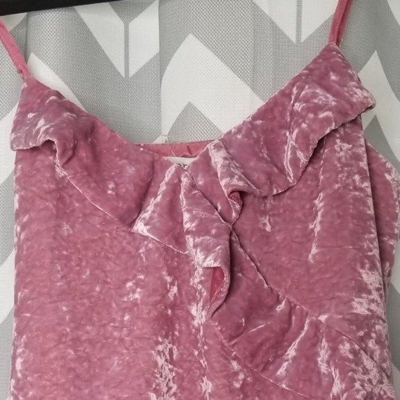 J. CREW fleece pink tank top - Picture 1 of 10